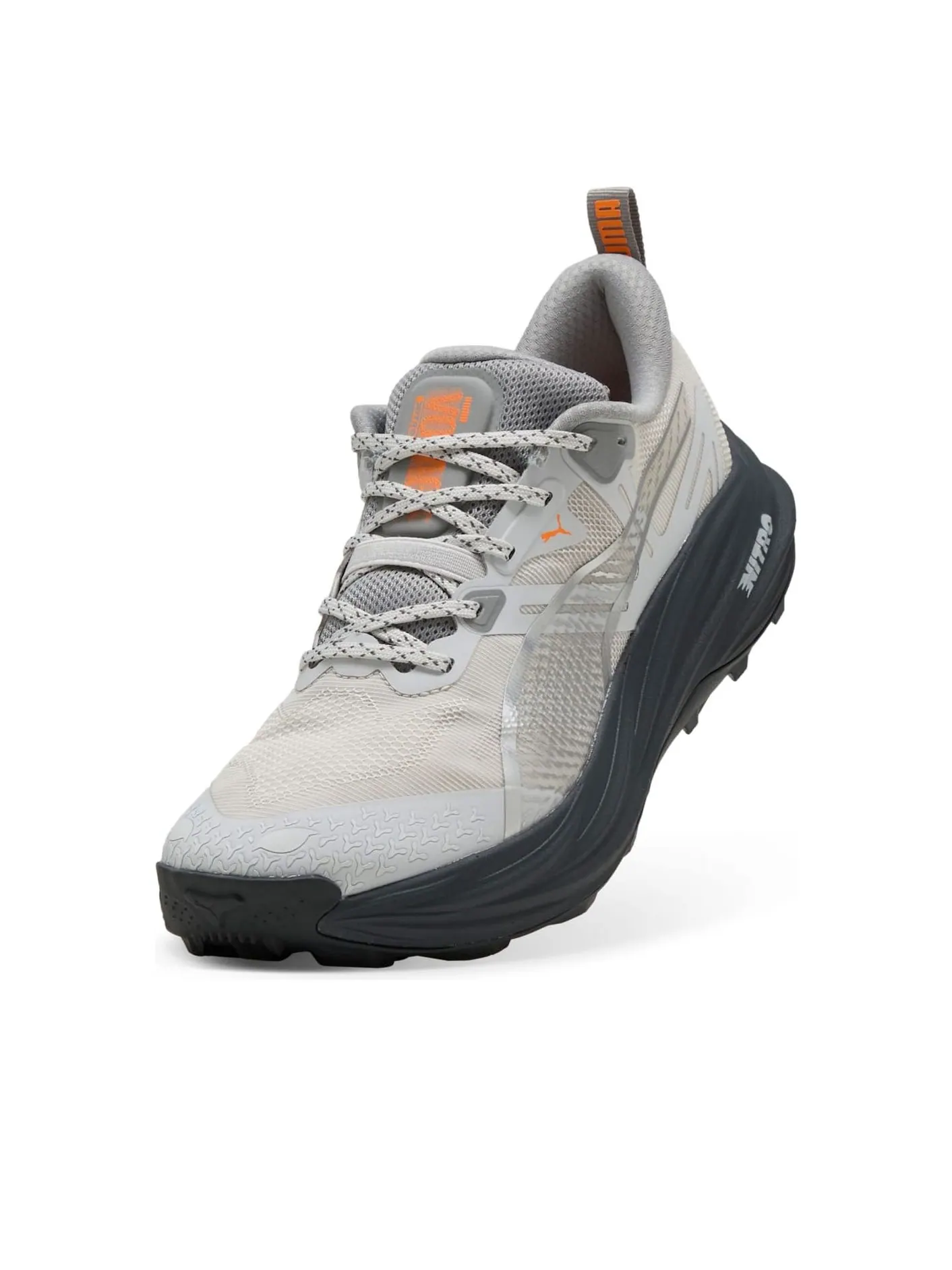 Кроссовки PUMA Voyage Nitro 4 'Feather Dusky Gray Heat Fire' — изображение 3 из 6, серый