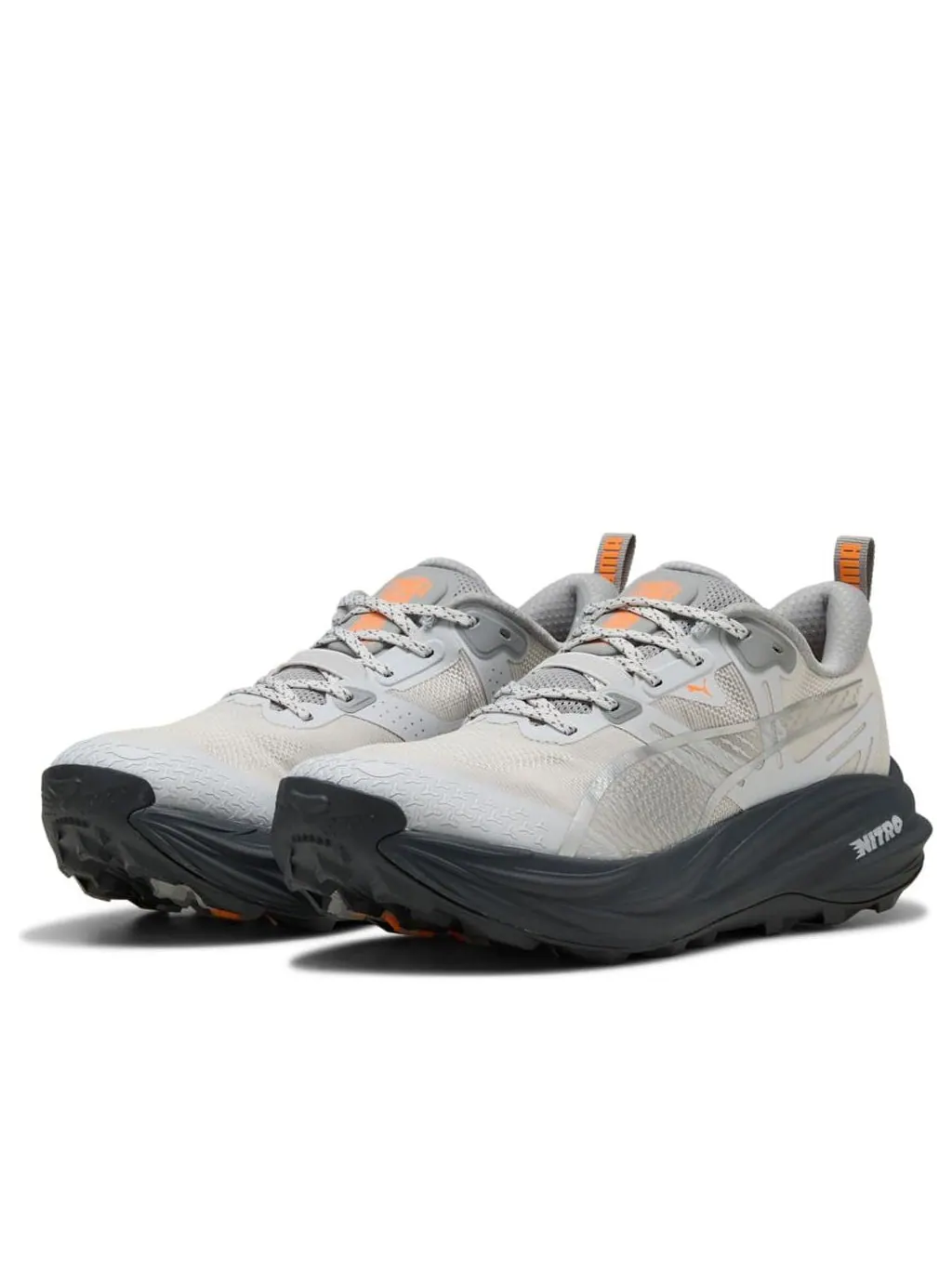 Кроссовки PUMA Voyage Nitro 4 'Feather Dusky Gray Heat Fire' — изображение 6 из 6, серый