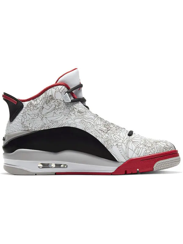 Кроссовки dub zero Air Jordan — изображение 2 из 4, красный