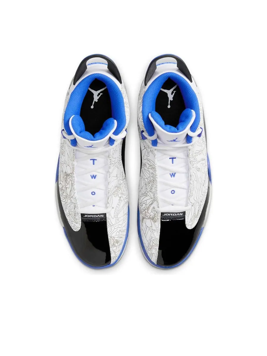 Кроссовки Air Jordan Dub Zero 'White Game Royal' — изображение 4 из 6, белый