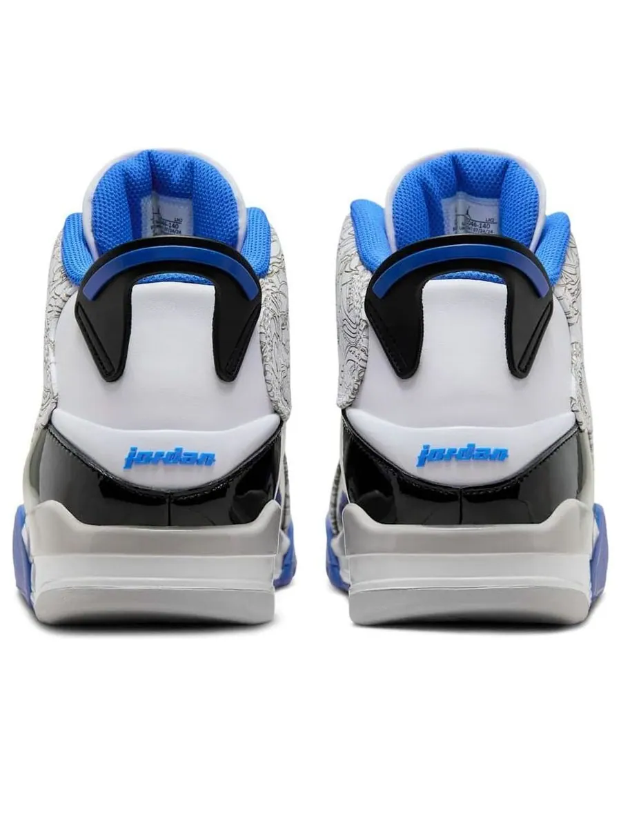 Кроссовки Air Jordan Dub Zero 'White Game Royal' — изображение 5 из 6, белый