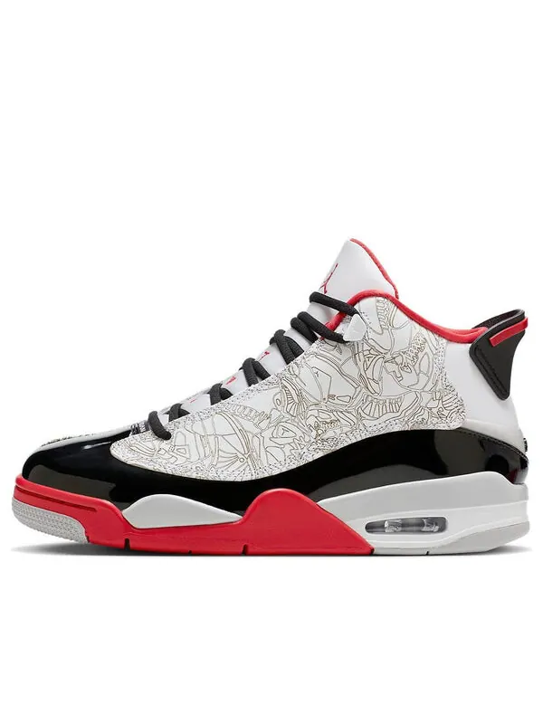 Кроссовки dub zero Air Jordan — изображение 1 из 4, белый/черный/красный