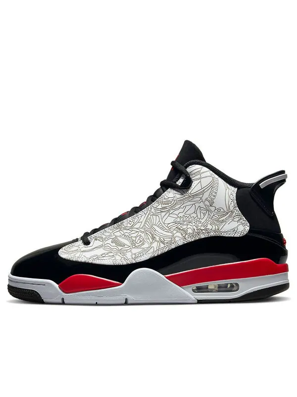 Кроссовки dub zero Air Jordan — изображение 1 из 4, белый/черный/красный