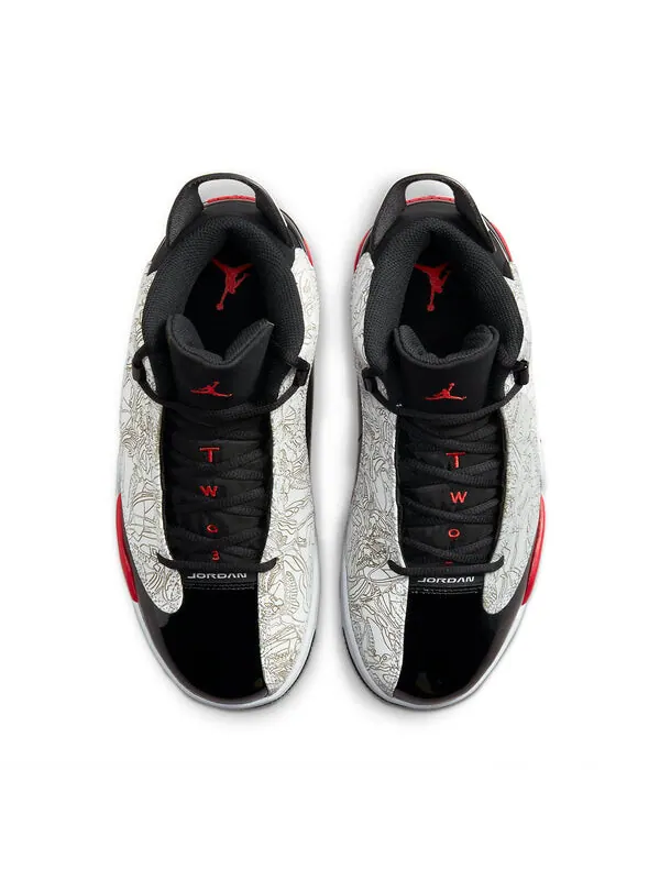 Кроссовки dub zero Air Jordan — изображение 4 из 4, белый/черный/красный