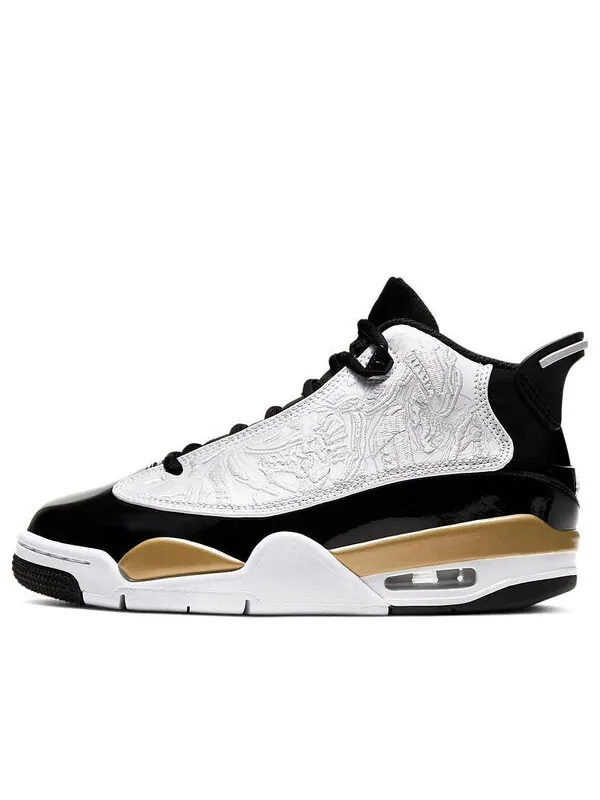 Кроссовки dub zero Air Jordan — изображение 1 из 4, белый/черный/золотистый