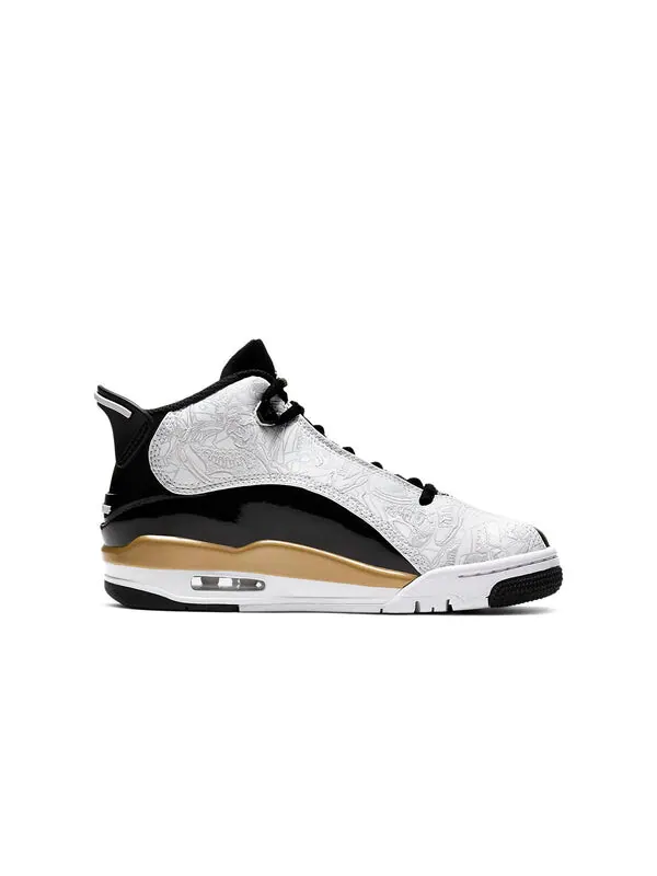 Кроссовки dub zero Air Jordan — изображение 2 из 4, белый/черный/золотистый
