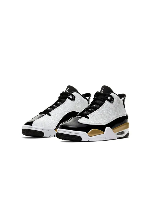 Кроссовки dub zero Air Jordan — изображение 3 из 4, белый/черный/золотистый