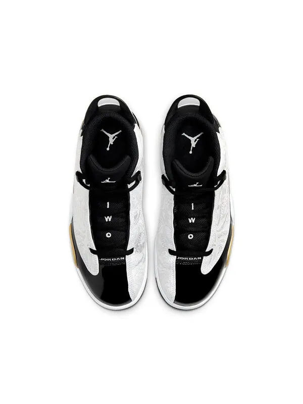 Кроссовки dub zero Air Jordan — изображение 4 из 4, белый/черный/золотистый