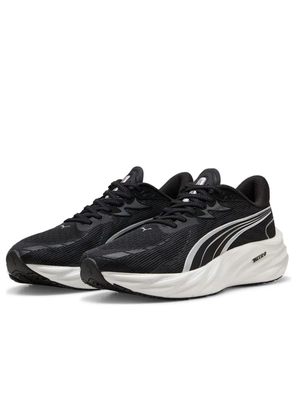 Кроссовки PUMA Velocity Nitro 4 'Black Silver' — изображение 6 из 6, черный