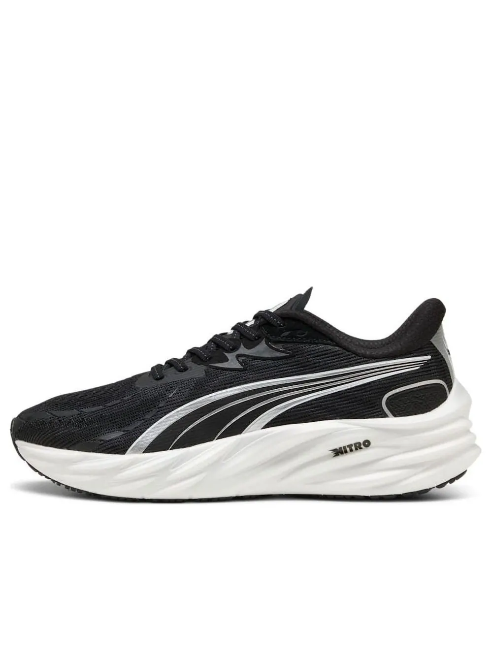 Puma Velocity Nitro 4 'Black Silver' — изображение 1 из 6, черный/серебристый