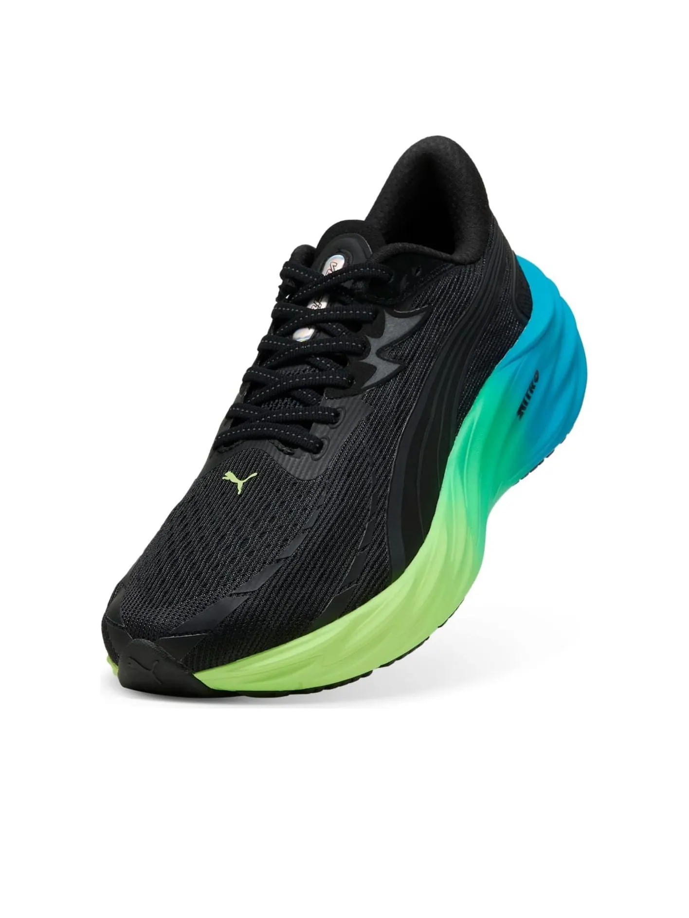 Кроссовки Puma Velocity Nitro 4 'Puma Black Speed Blue' — изображение 5 из 6, черный/синий