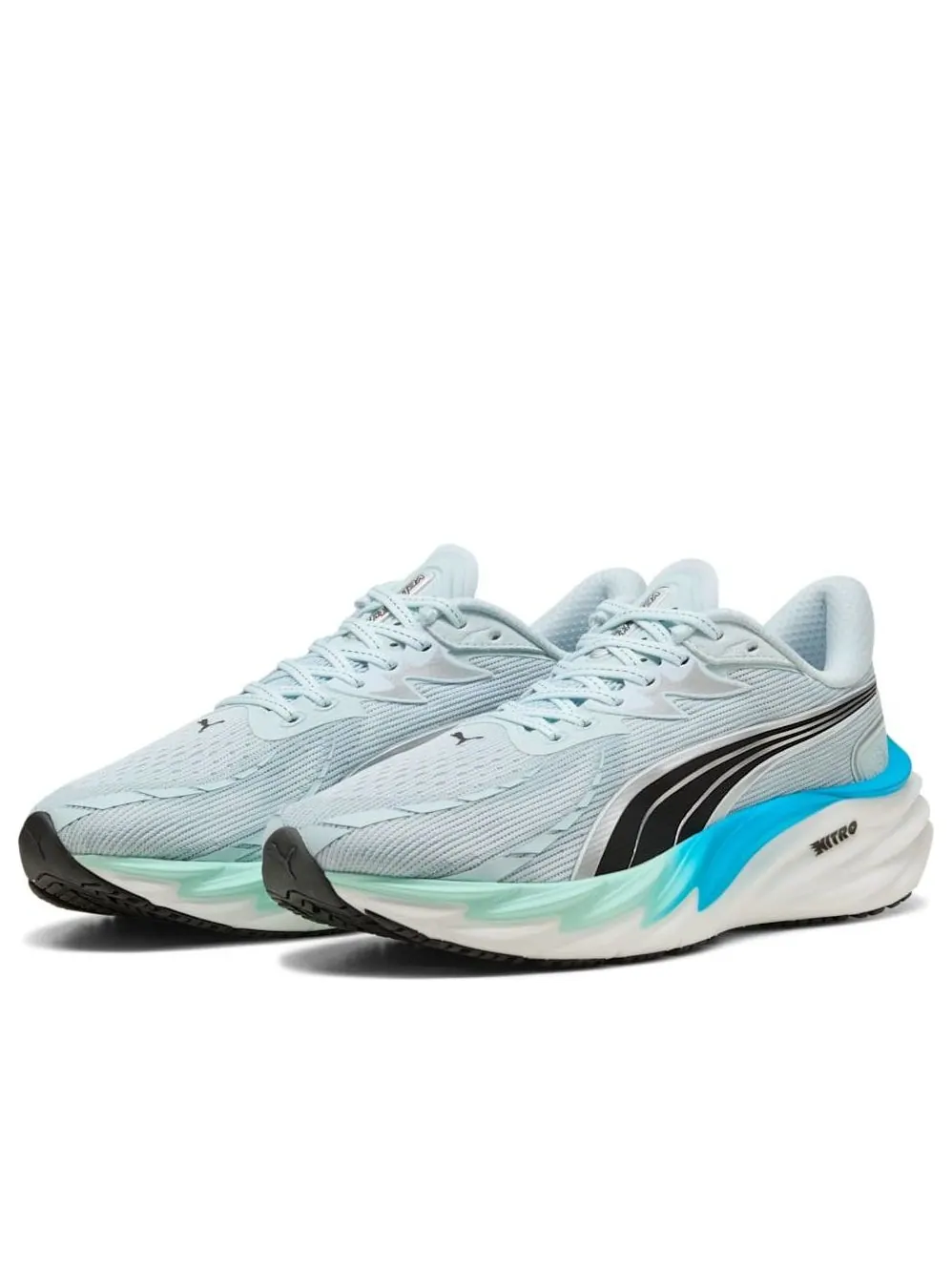 Кроссовки Puma Velocity Nitro 4 'Sea Glass Speed Blue' — изображение 2 из 6, синий