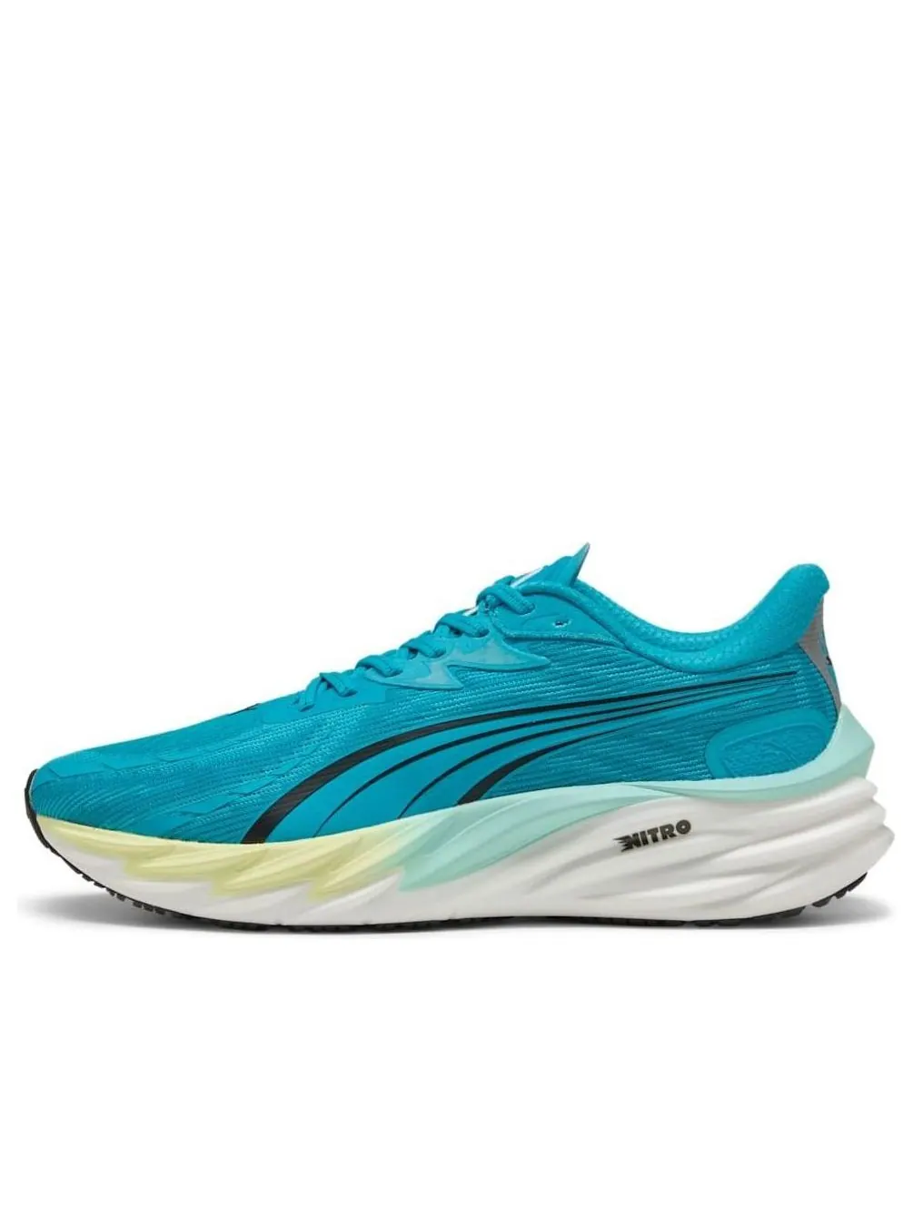 Кроссовки PUMA Velocity Nitro 4 'Speed Blue Gold Moon' — изображение 1 из 6, синий