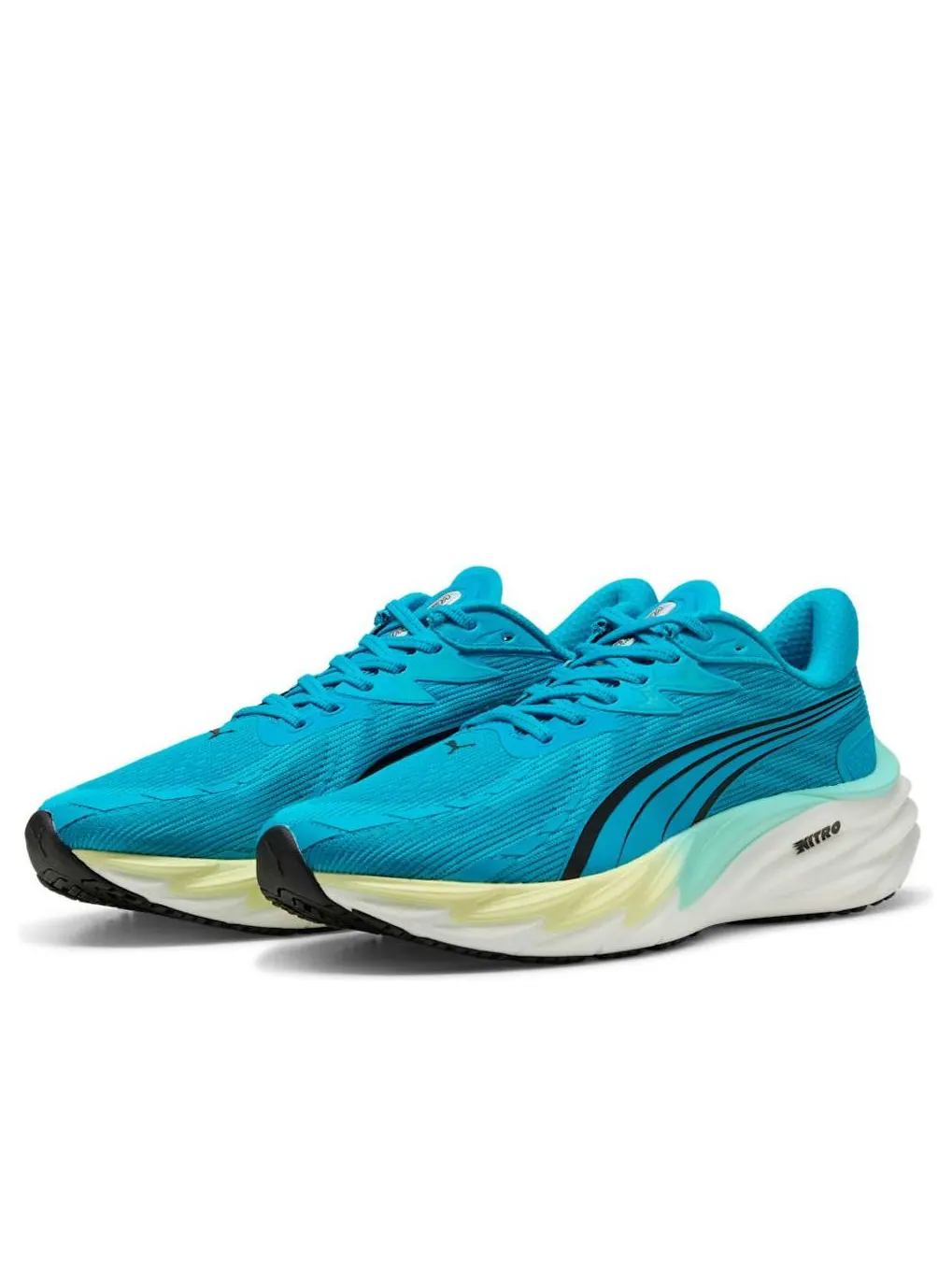 Кроссовки PUMA Velocity Nitro 4 'Speed Blue Gold Moon' — изображение 2 из 6, синий