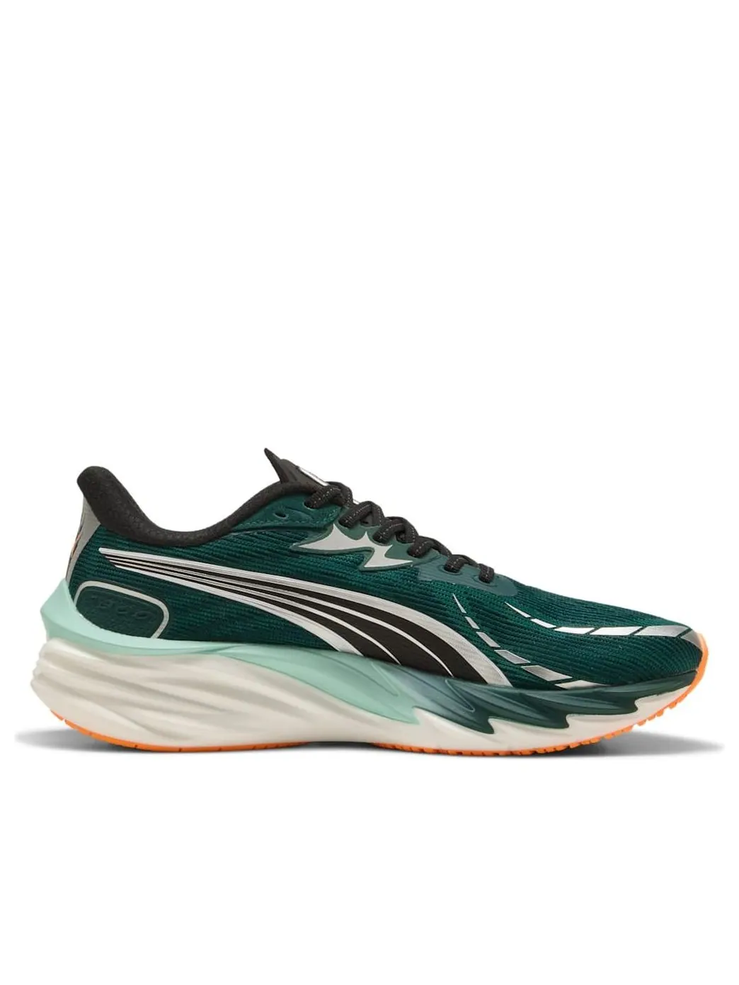 Кроссовки PUMA Velocity Nitro 4 'Green Terrain Heat Fire' — изображение 2 из 6, зеленый