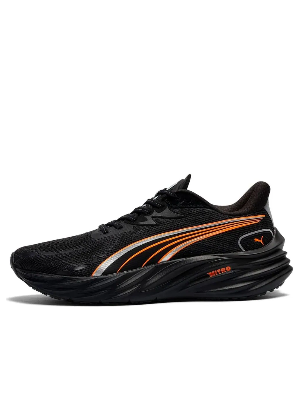 Puma Velocity Nitro 4 'Puma Black Heat Fire' — изображение 1 из 6, черный