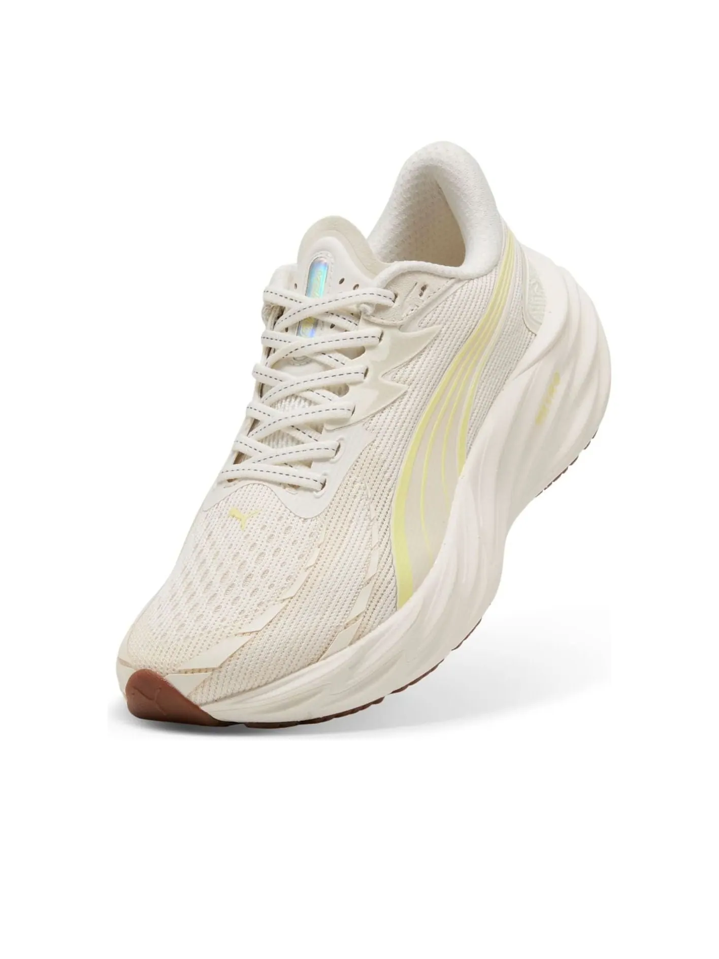 Кроссовки (WMNS) PUMA Velocity Nitro 4 'Warm White Gold' — изображение 3 из 6, белый
