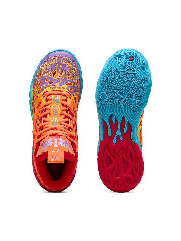 Кроссовки mb.04 'phoenix' Puma — изображение 4 из 4, красный/оранжевый/синий