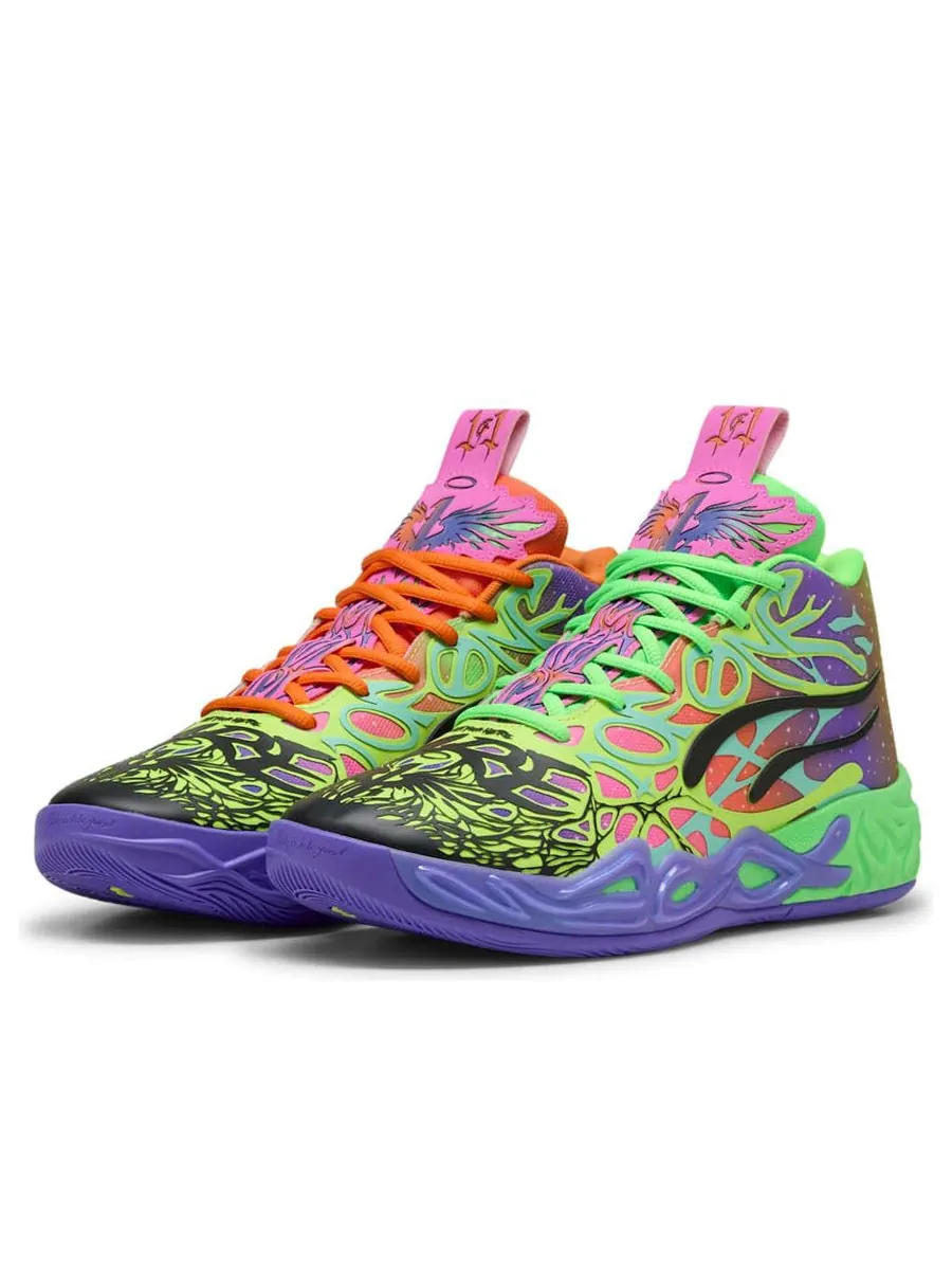 Кроссовки PUMA MB.04 'Be You' — изображение 3 из 6, зеленый