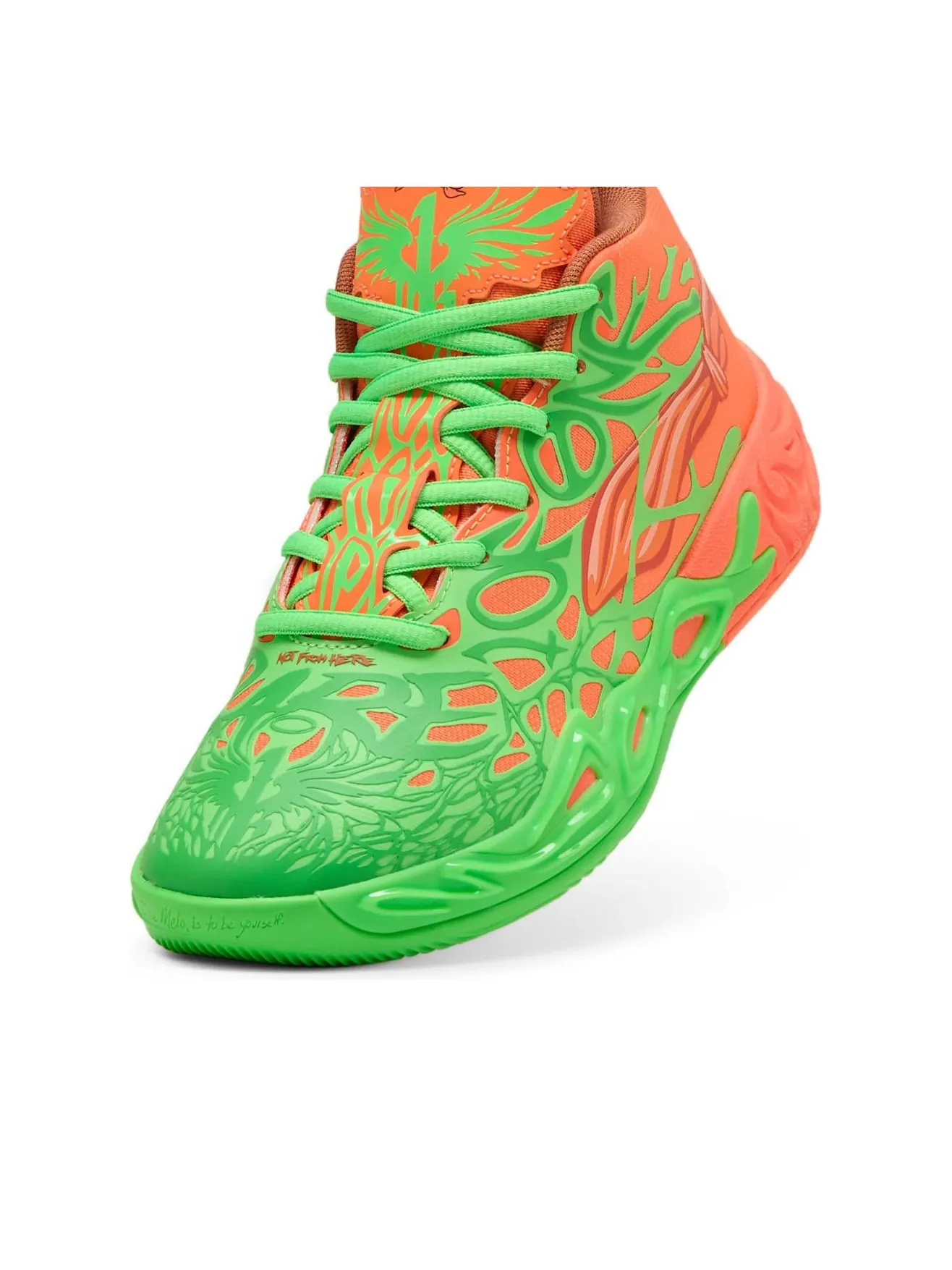 (GS) Puma x Teenage Mutant Ninja Turtles LaMelo Ball MB.04 'Leonardo & Michelangelo' — изображение 3 из 6