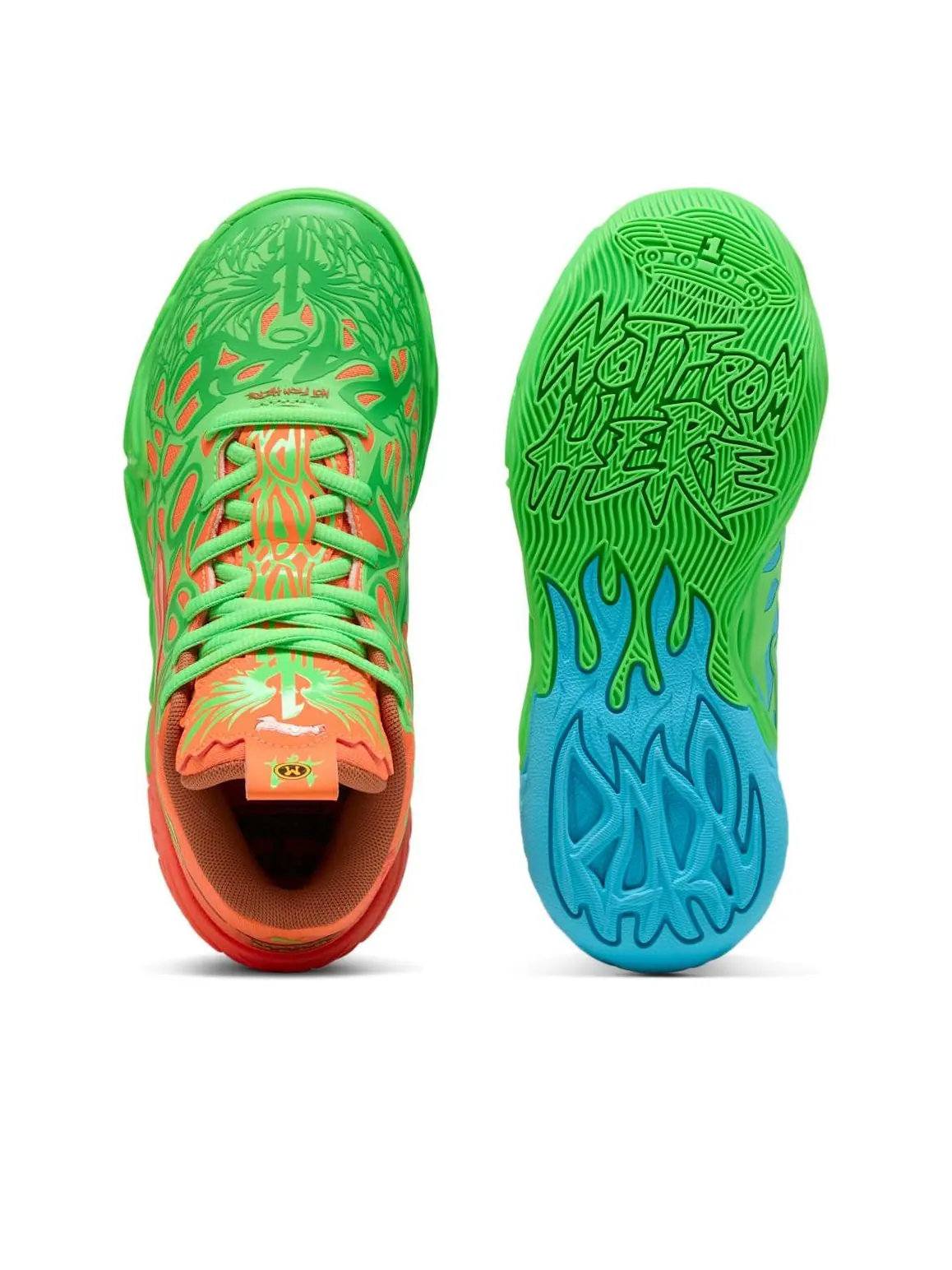 (GS) Puma x Teenage Mutant Ninja Turtles LaMelo Ball MB.04 'Leonardo & Michelangelo' — изображение 5 из 6