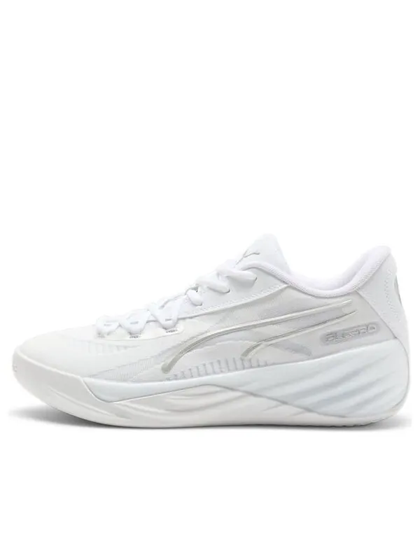 Кроссовки all-pro nitro 'white silver' Puma — изображение 1 из 4, белый/серебристый