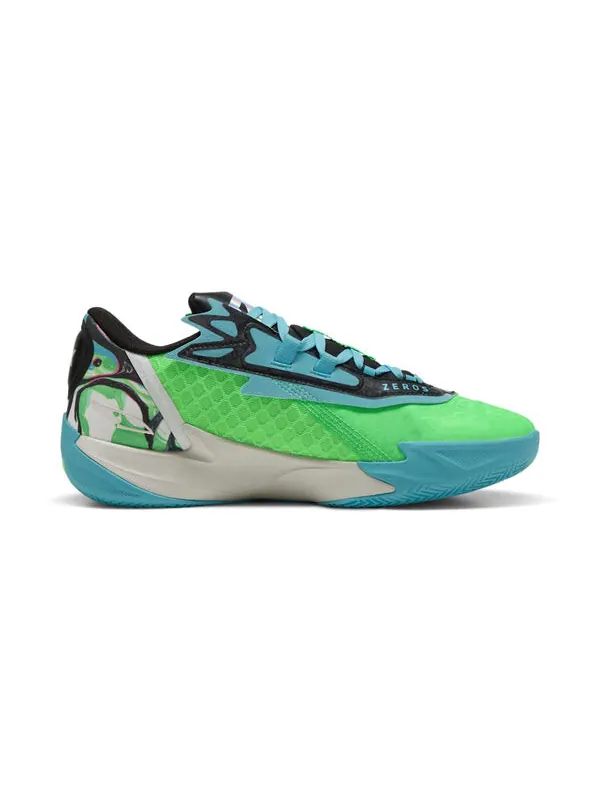 Кроссовки x nba 2k scoot zero ii 'mismatched' Puma — изображение 2 из 4, яркий голубой/серый