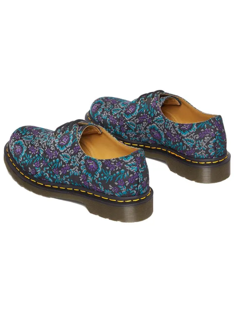 Кроссовки Dr. Martens 1461 Floral Jacquard Oxford Shoes — изображение 4 из 4, черный