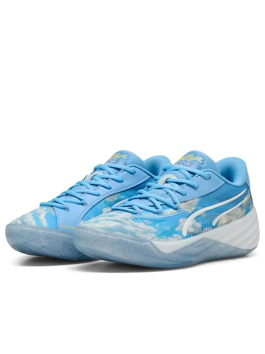 Кроссовки PUMA x Dennis Schroder All-Pro Nitro 'Clouds' — изображение 3 из 6, синий