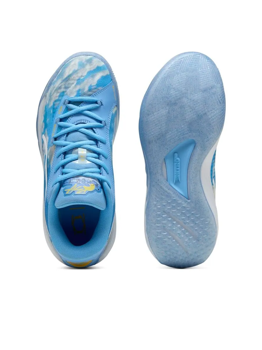 Кроссовки PUMA x Dennis Schroder All-Pro Nitro 'Clouds' — изображение 4 из 6, синий