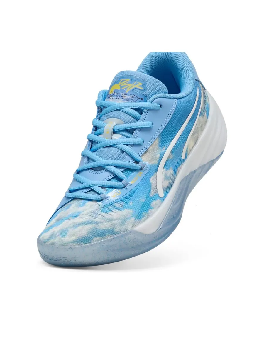 Кроссовки PUMA x Dennis Schroder All-Pro Nitro 'Clouds' — изображение 5 из 6, синий