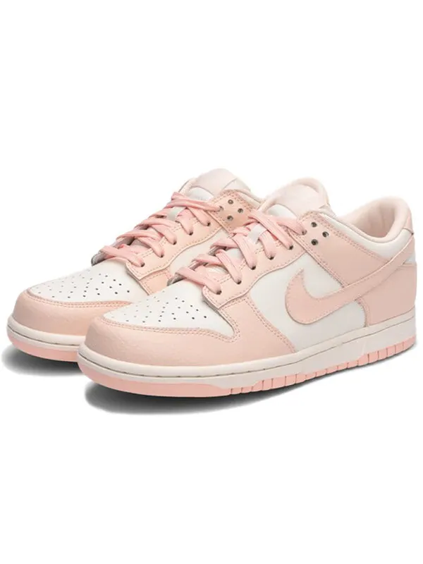 Кроссовки данк лоу Nike — изображение 2 из 4, белый/розовый