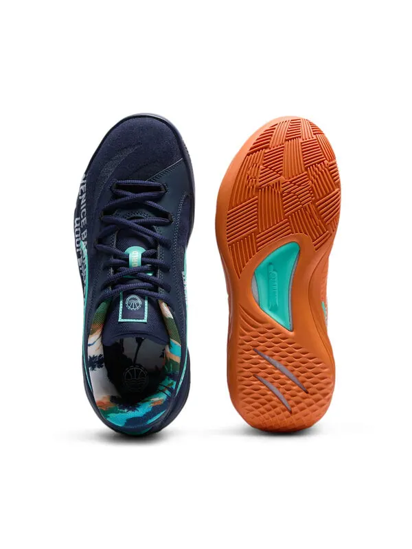 Кроссовки x vbl all-pro nitro 'navy maple syrup mismatch' Puma — изображение 4 из 4, темно-синий