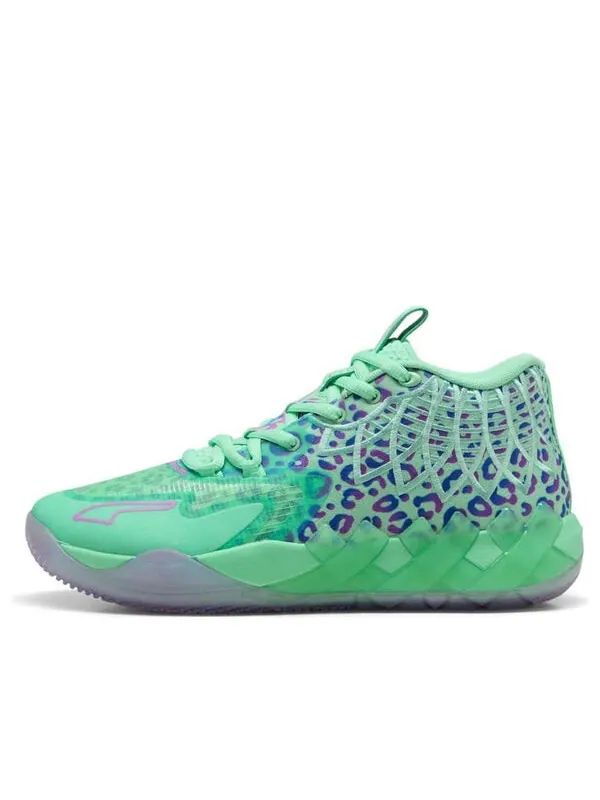 Кроссовки lamelo ball mb.01 'alien safari' Puma — изображение 1 из 4, зеленый//синий