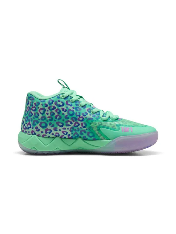 Кроссовки lamelo ball mb.01 'alien safari' Puma — изображение 2 из 4, зеленый//синий