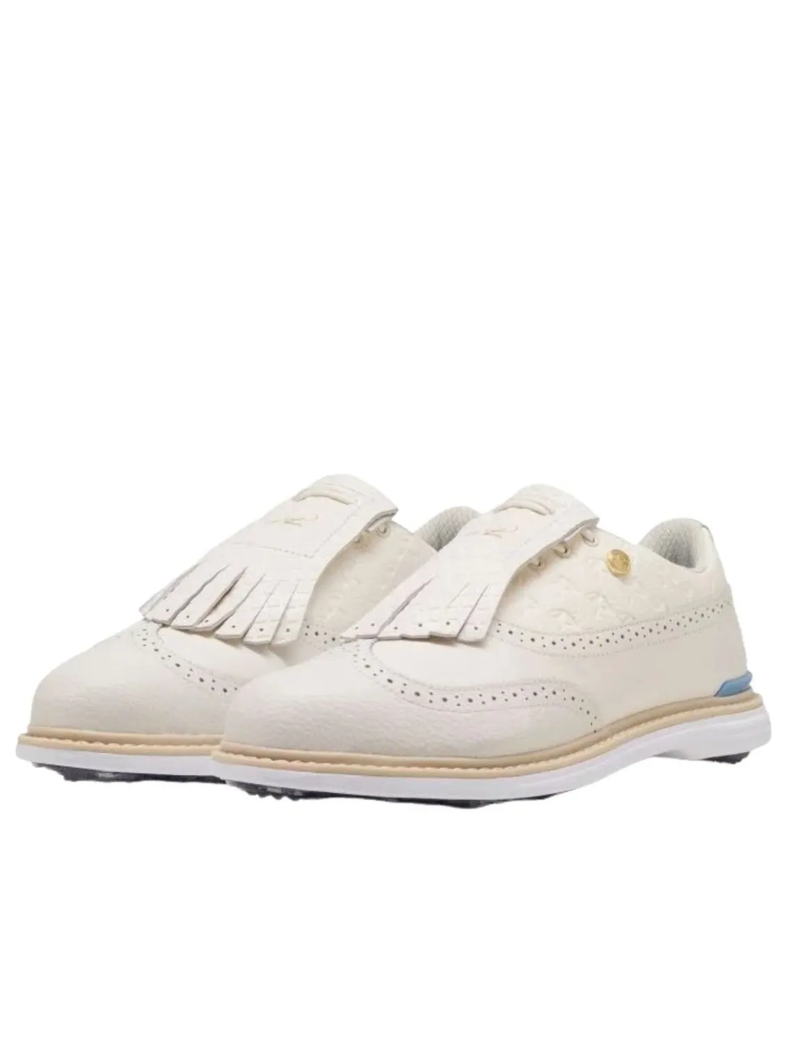 Puma x Arnold Palmer ROYALE Wingtip Golf 'Frosted Ivory Zen Blue White' — изображение 3 из 4