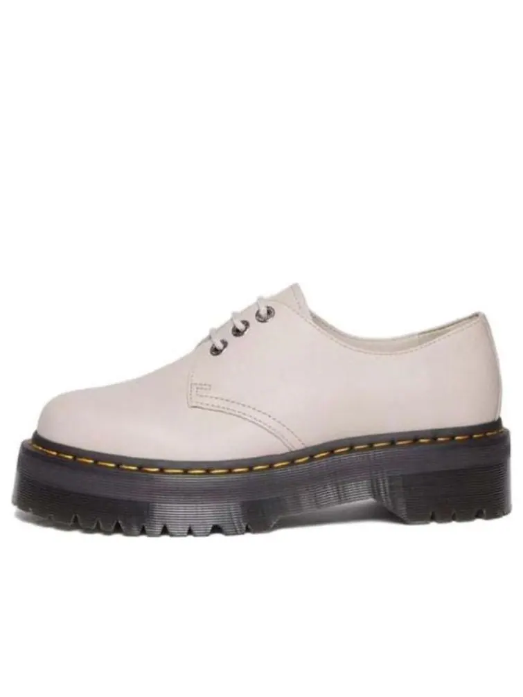 Ботинки Dr. Martens 1461 II Pisa на кожаной платформе — изображение 1 из 5, бежевый