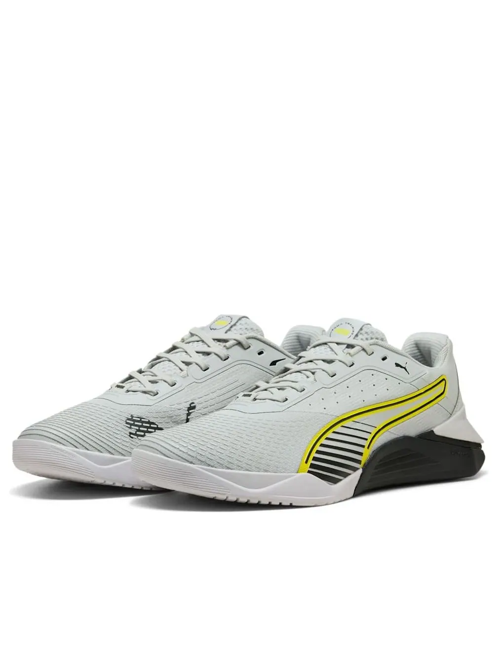 Puma Fuse 4.0 'Cool Light Gray Black Lime' — изображение 6 из 6, светлый серый/черный