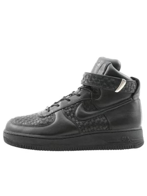 Кроссовки air force 1 high lux 04 'black' Nike — изображение 1 из 1, черный/черный