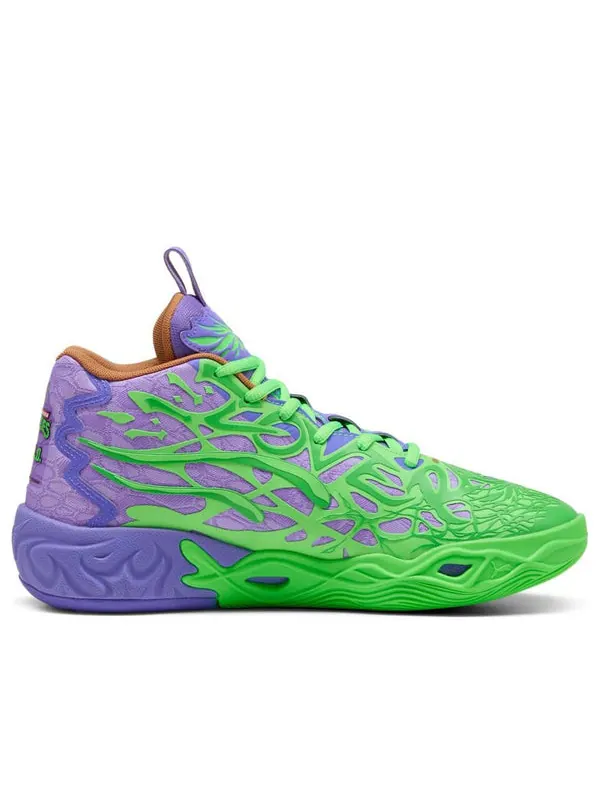 Кроссовки x teenage mutant ninja turtles mb.04 Puma — изображение 2 из 4, зеленый