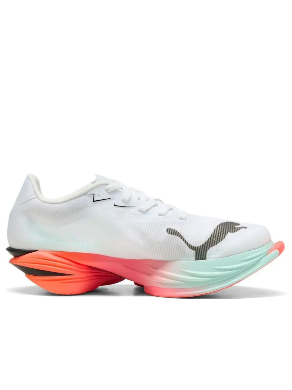 (WMNS) Puma Fast-R Nitro Elite 3 'White Glowing Red Mint' — изображение 2 из 6, белый/красный