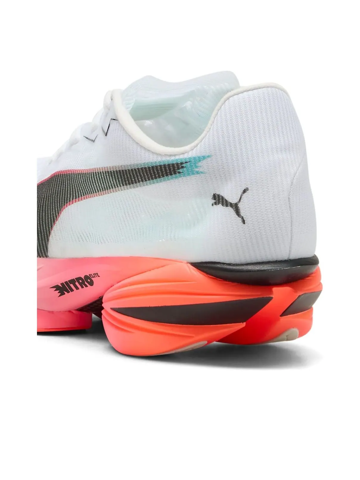 Кроссовки (WMNS) PUMA Fast-R Nitro Elite 3 'White Glowing Red Mint' — изображение 5 из 6, белый