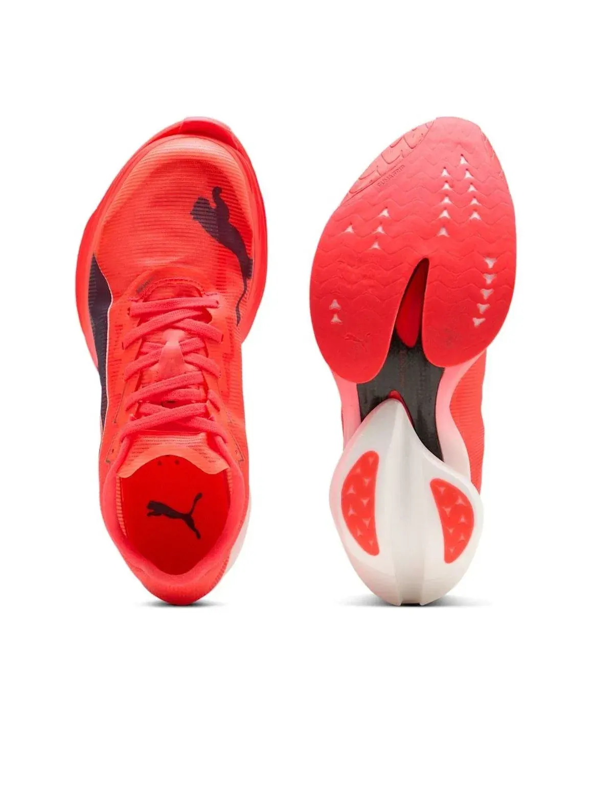 Женские кроссовки для бега с шнуровкой PUMA Fast-R Nitro Elite 3 — изображение 3 из 5, красный