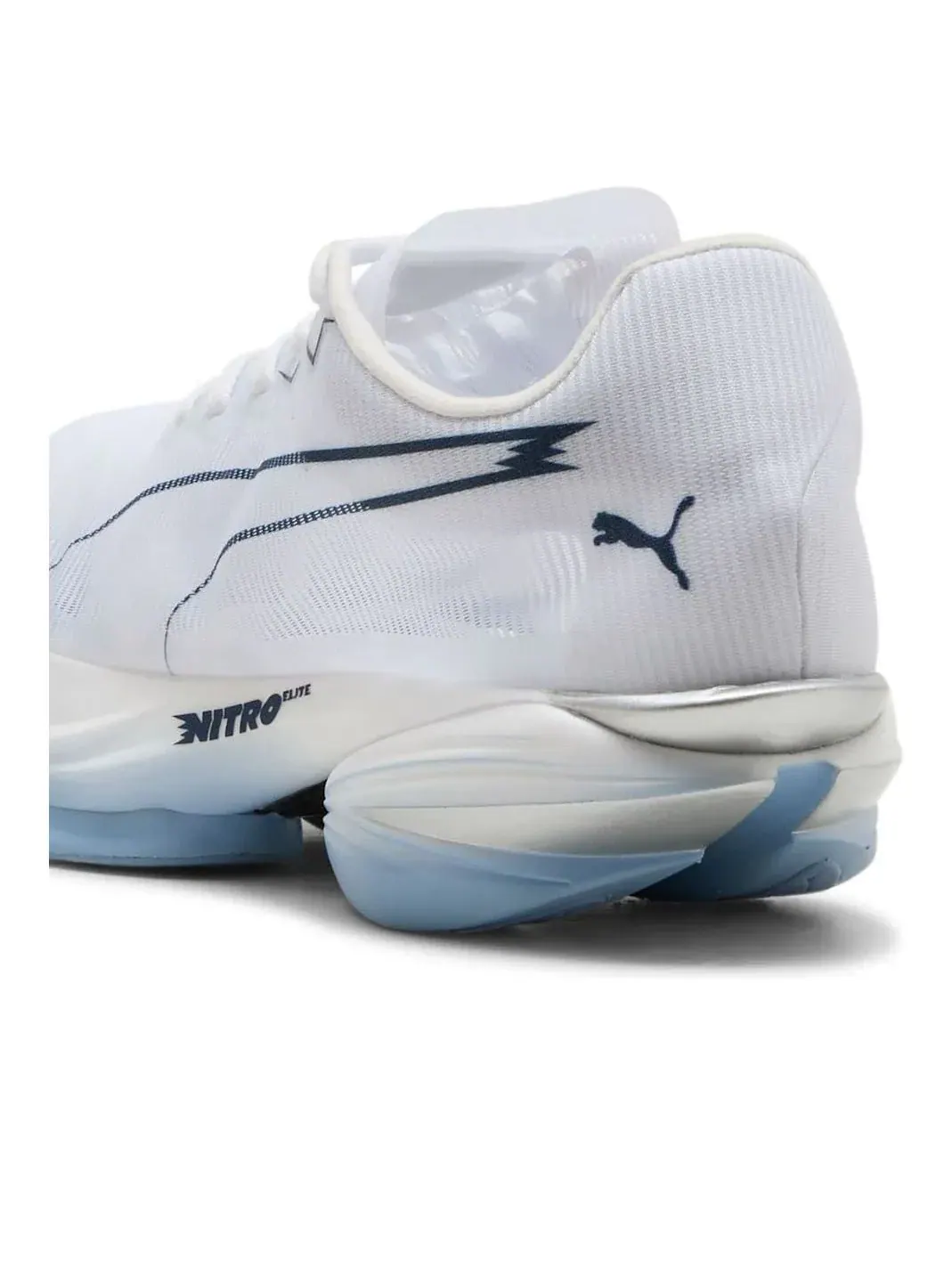 Кроссовки PUMA Fast-R Nitro Elite 3 'White Chambray Blue' 312061-11 — изображение 4 из 6, белый