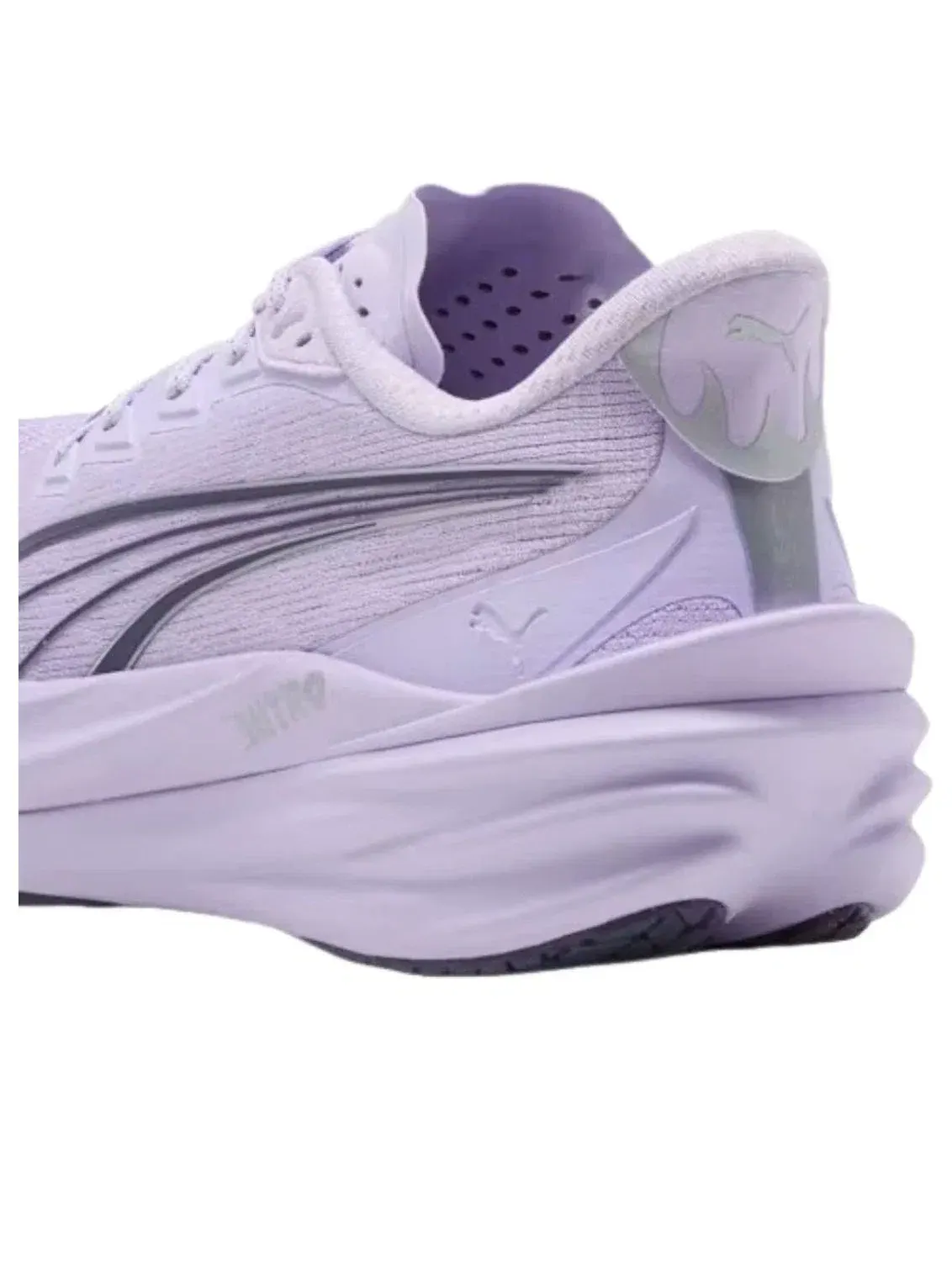 Мужские кроссовки для бега с дышащим верхом PUMA Deviate Nitro 4 — изображение 4 из 5, фиолетовый