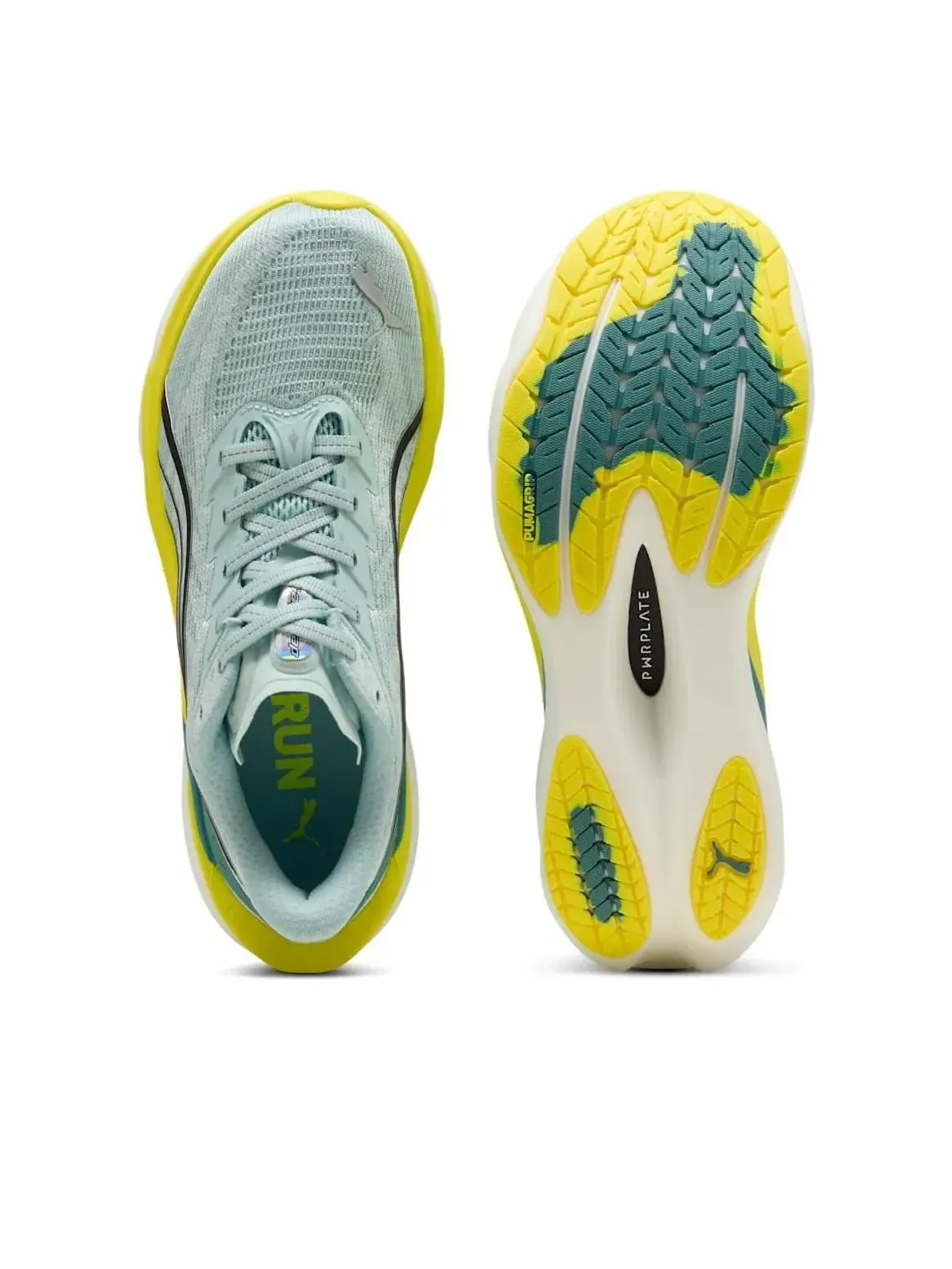 Кроссовки (WMNS) PUMA Deviate Nitro 4 'Fresh Water Nitro Blue' — изображение 5 из 6, бирюзовый