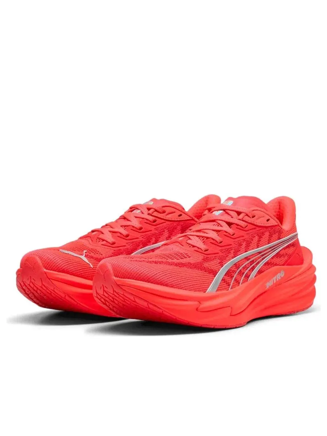 Женские кроссовки для бега Deviate Nitro PUMA — изображение 2 из 6, красный