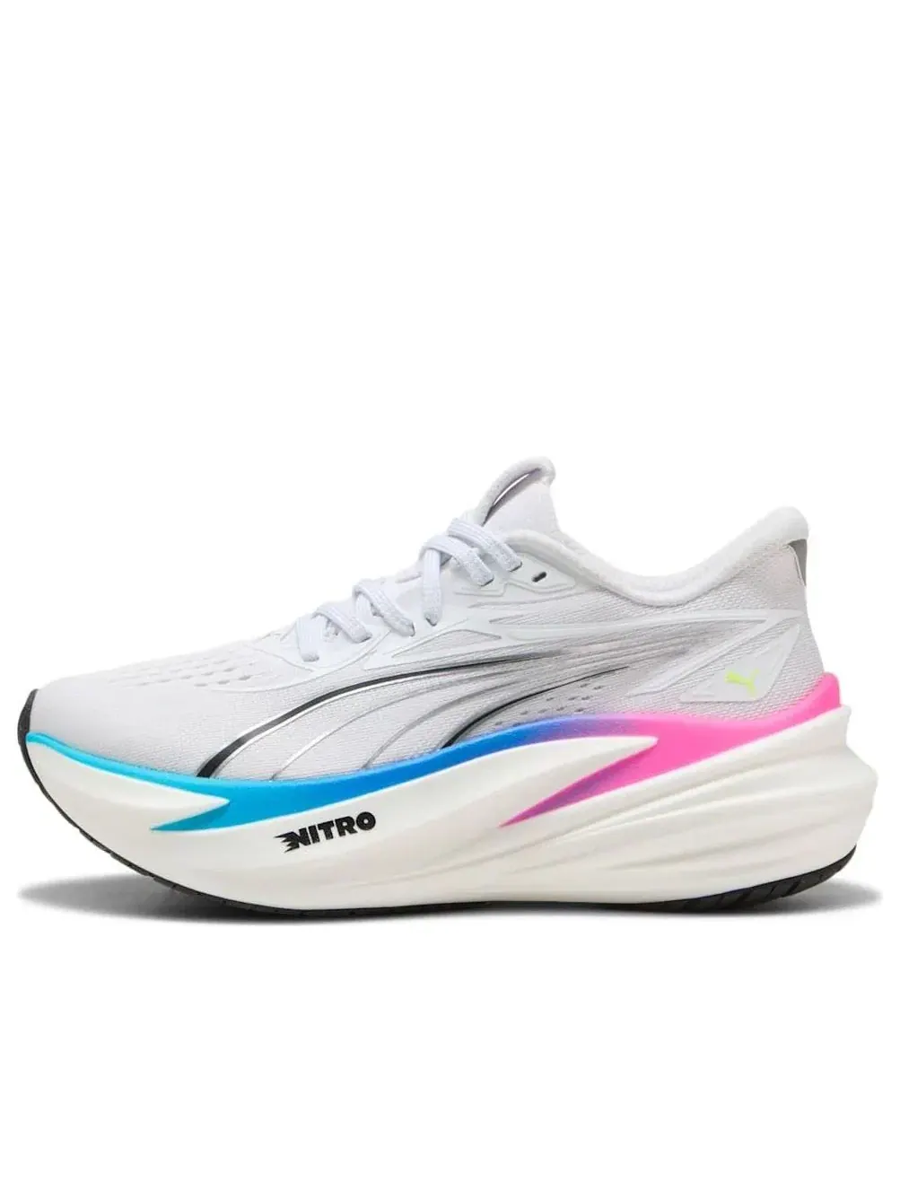 Кроссовки PUMA MagMax Nitro 2 'White Ultra Blue Pink' 312126-06 — изображение 1 из 6, белый