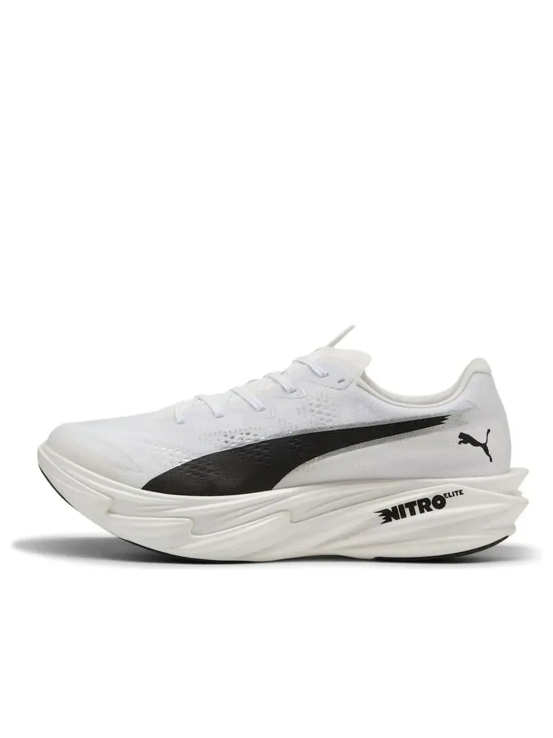 Кроссовки PUMA Deviate Nitro Elite 4 'White Black' — изображение 1 из 6, белый