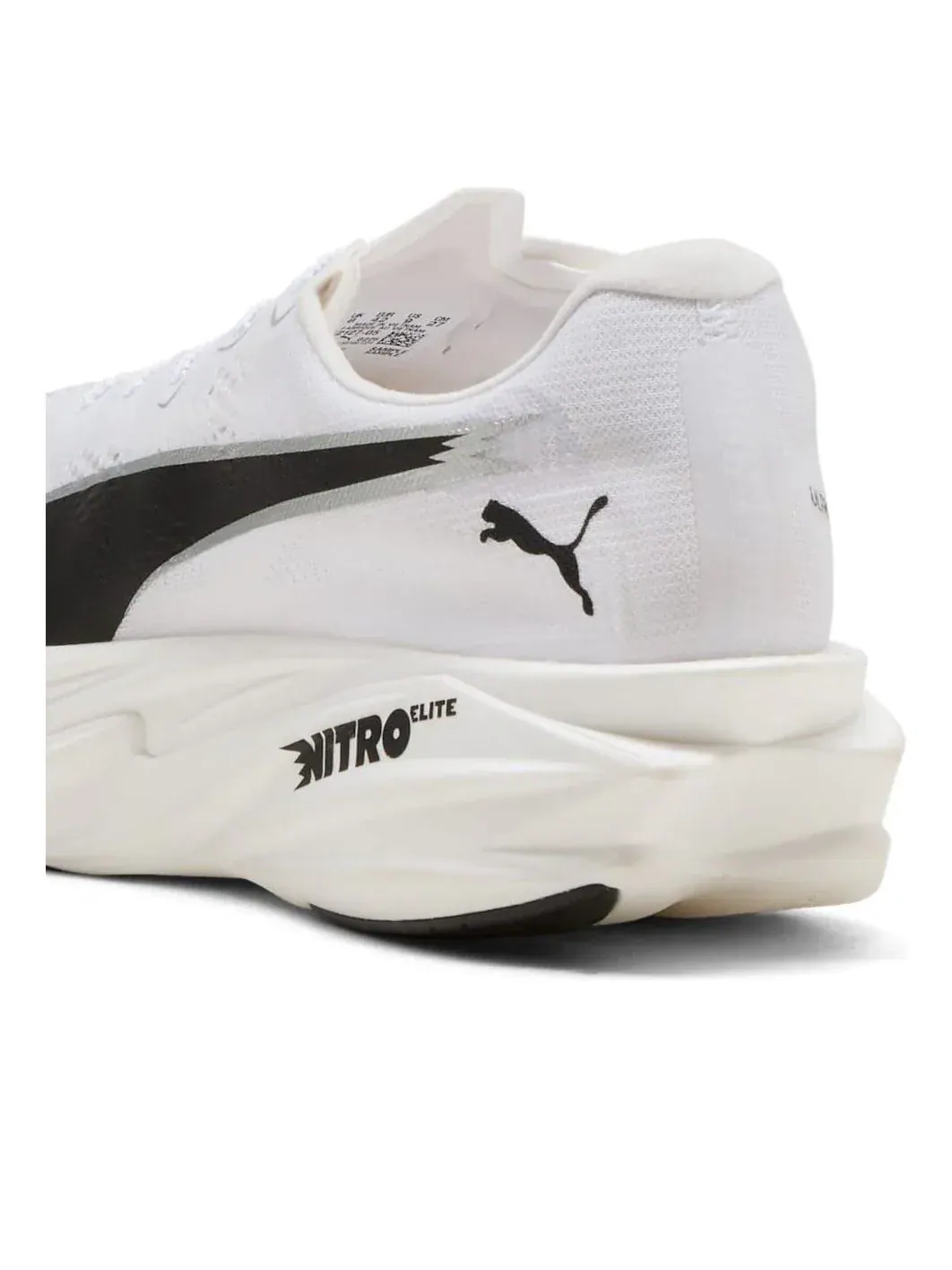Кроссовки PUMA Deviate Nitro Elite 4 'White Black' — изображение 4 из 6, белый